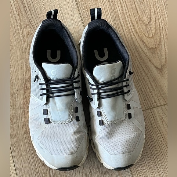On Running Shoes - On Cloud Women’s Gray Water Proof Athletic Shoes